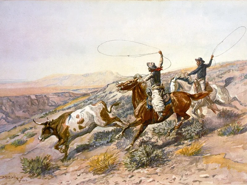 1864-Charles Marion Russell - Buccaroos